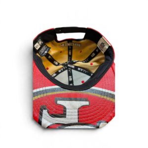 New Era San Francisco 49ers Leather NFL Snapback Cap - Image 2