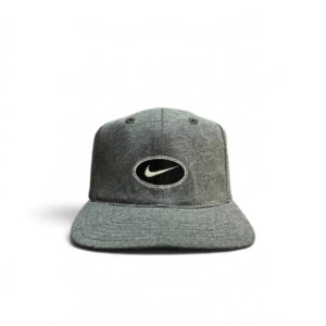 Vintage 90’s Nike Heather Embroidered Swoosh Logo Snapback Cap