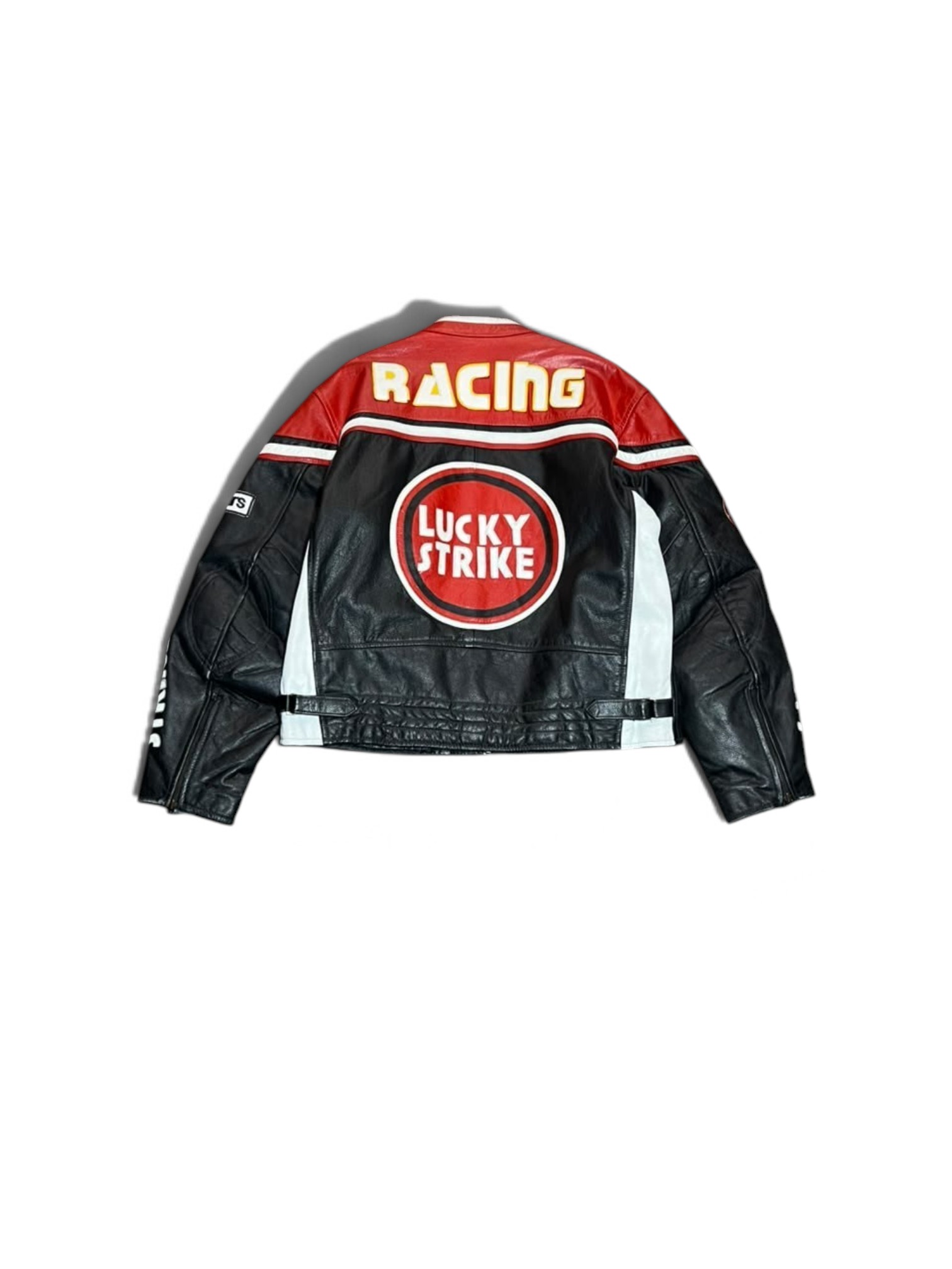 Vintage Lucky Strike Motorcycle Racing Jacket - Image 4